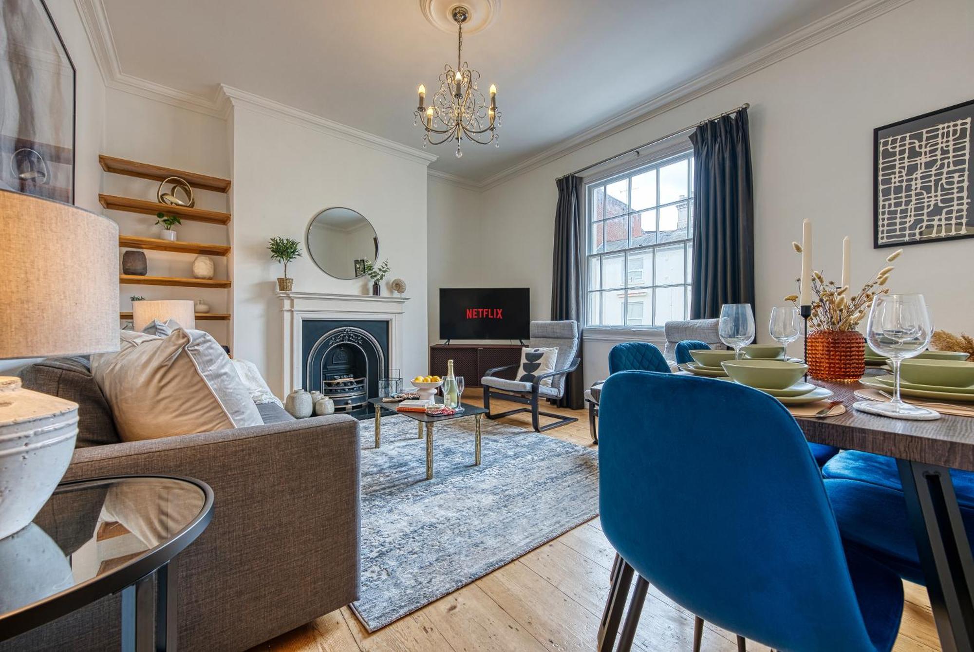 2 Bed Stunning Chic Modern Spacious Apt, Ocean Village, Southampton - Plenty Of Parking - By Blue Puffin Stays Exterior foto